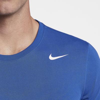 Nike Mens Dry Training T-Shirt - Game Royal/White - main image