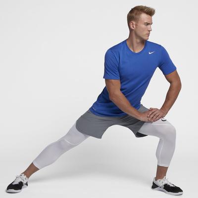 Nike Mens Dry Training T-Shirt - Game Royal/White - main image