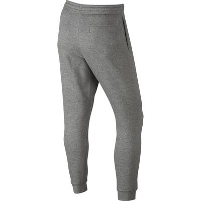 Nike Mens Club Fleece Tapered Pants - Dark Grey Heather - Tennisnuts.com