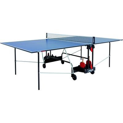 Stiga Winner Roller 19mm Indoor Table Tennis Table - Blue