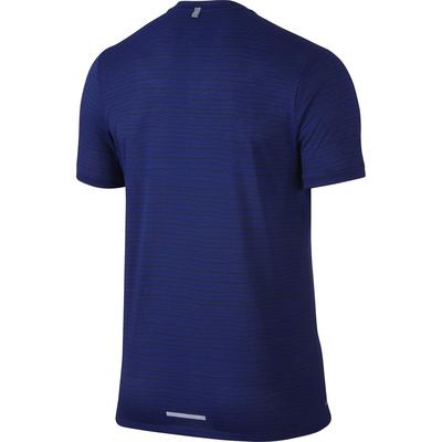 Nike Mens Cool Tailwind Stripe Top - Deep Royal Blue - main image