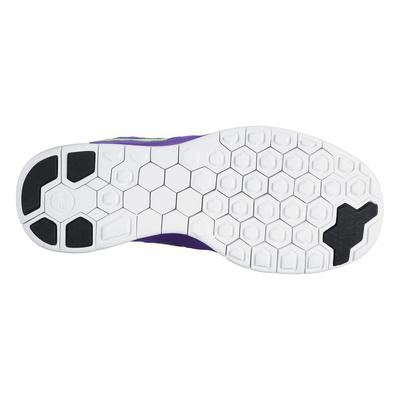 Nike Girls Free 5.0 Running Shoes - Purple/Green - main image