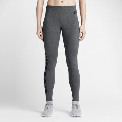 Nike Womens Leg-A-See Tights - Charcoal Grey - main image