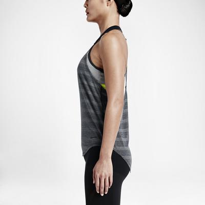 Nike Womens Elastika Elevate Training Tank Top - Black/Heather - main image