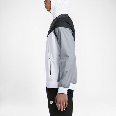 Nike Mens Sportswear Windrunner Jacket - White/Black/Grey - main image