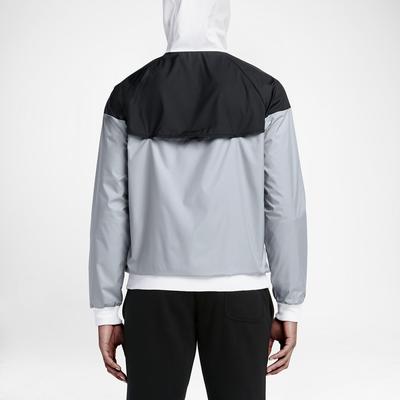 Nike Mens Sportswear Windrunner Jacket - White/Black/Grey - main image