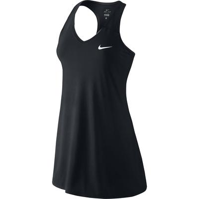 Nike Womens Pure Tennis Dress - Black/White - main image