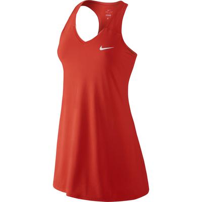 Nike Womens Pure Tennis Dress - Light Crimson/White - main image