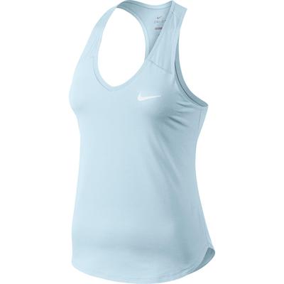 Nike Womens Pure Tank Top - Topaz Mist/White - main image