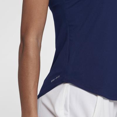 Nike Womens Pure Tank Top - Blue Void - main image