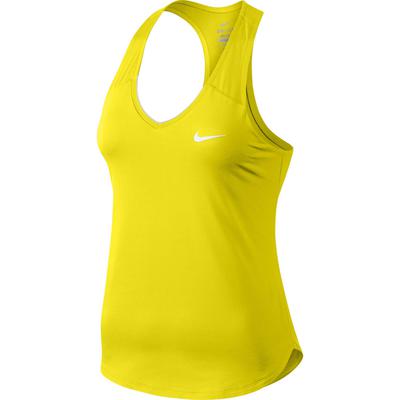 Nike Womens Pure Tank Top - Opti Yellow - Tennisnuts.com