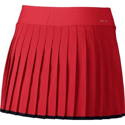 Nike Womens Victory Tennis Skort - Action Red/Black - main image