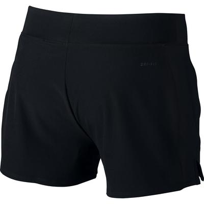 Nike Womens Baseline Tennis Shorts - Black - main image