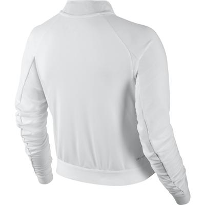 Nike Womens Premier Full Zip Jacket - White/Black - main image