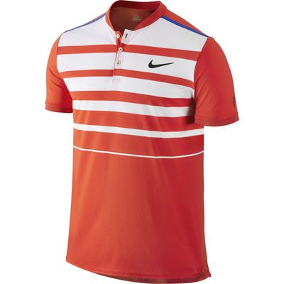 Nike Mens Premier RF Polo - Light Crimson/Photo Blue - main image