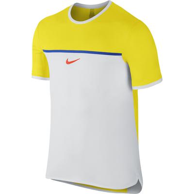 Nike Mens Challenger Premier Rafa Crew - Opti Yellow/White - main image