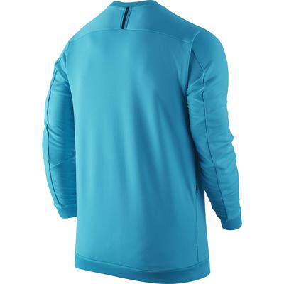 Nike Mens Court Crew Long Sleeve Top - Omega Blue - main image