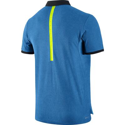 Nike Mens Advantage Premier RF Polo - Light Photo Blue/Volt - main image
