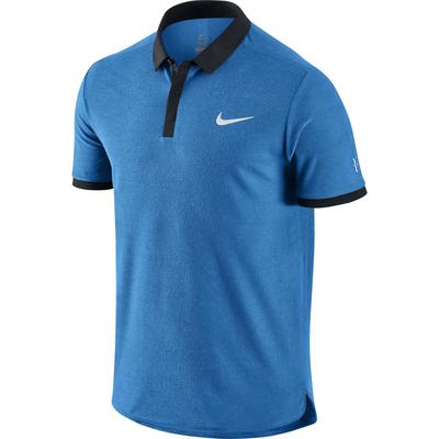 Nike Mens Advantage Premier RF Polo - Light Photo Blue/Volt - main image