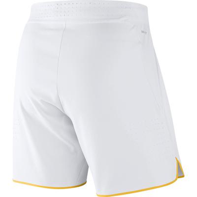 Nike Mens Premier Gladiator 7 Inch Shorts - White/Opti Yellow - main image