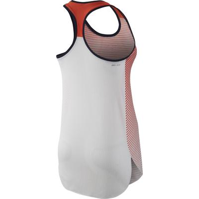 Nike Womens Premier Slam Dress - Orange/White - main image