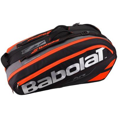 Babolat Pure 12 Racket Bag - Black/Fluorescent Red - main image