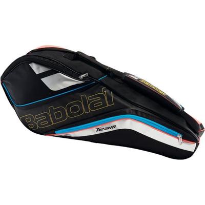 Babolat Team 4 Racket Badminton Bag (2018) - Black/Multi-Colour