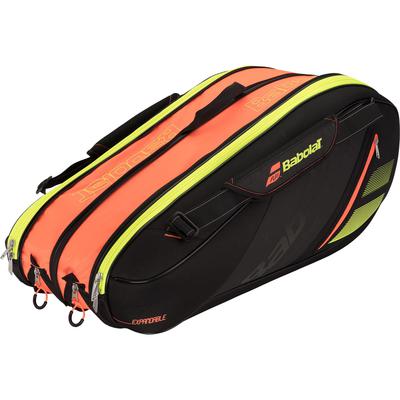 Babolat Team Line Expandable 10 Racket Bag - Black/Orange/Yellow