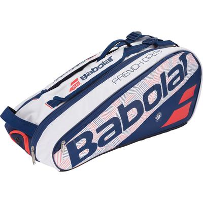 Babolat French Open Pure 6 Racket Bag - White/Blue