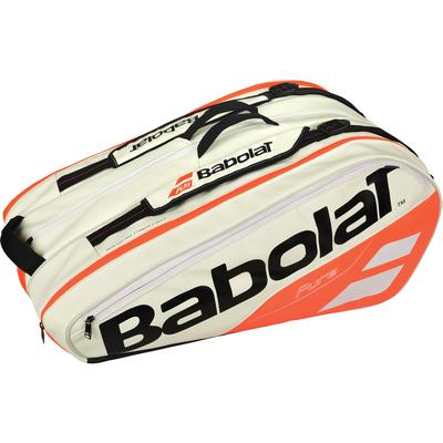 Babolat Pure Strike 12 Racket Bag - White/Fluo Strike