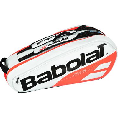 Babolat Pure Strike 6 Racket Bag - White/Fluo Strike - main image