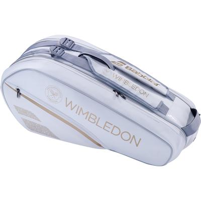 Babolat Pure Wimbledon 6 Racket Bag - White/Gold - main image