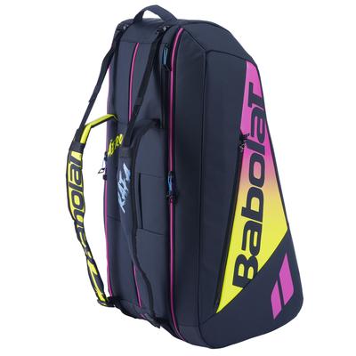 Babolat Pure Aero Rafa 12 Racket Bag (2023) - Black/Pink/Yellow - main image