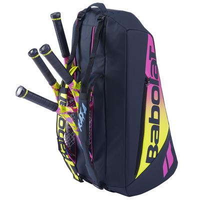 Babolat Pure Aero Rafa 6 Racket Bag (2023) - Black/Pink/Yellow - main image