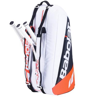 Babolat Pure Strike 6 Racket Bag (2024) - White/Red - main image