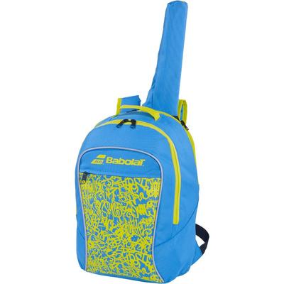 Babolat Junior Club Backpack - Blue/Lime Yellow
