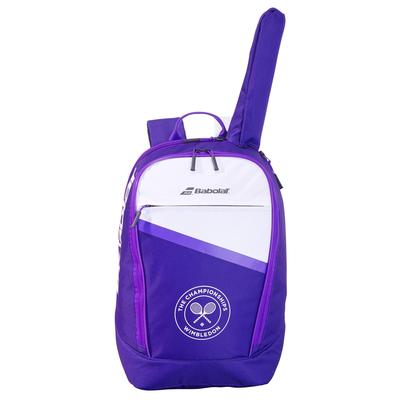 Babolat Wimbledon Classic Backpack - White/Purple - main image