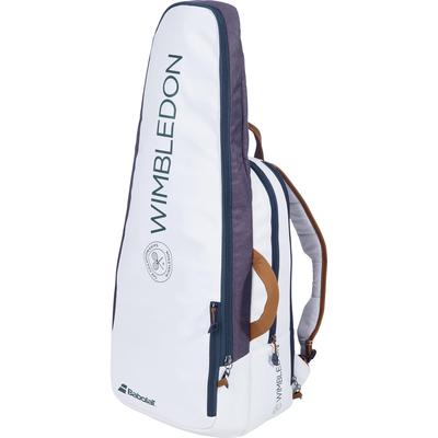 Babolat Pure Wimbledon Backpack - White/Gold - main image