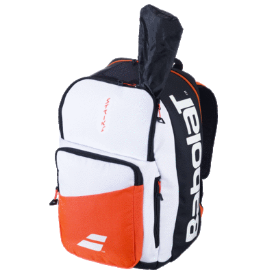 Babolat Pure Strike Backpack - White/Red - main image