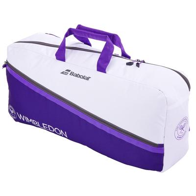 Babolat Wimbledon Duffle Bag - White/Purple - main image