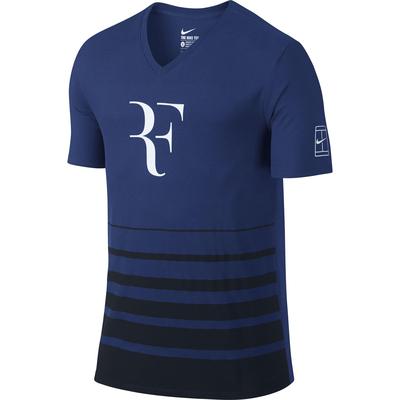 Nike Mens Premier RF V-Neck T-Shirt - Deep Royal Blue - main image