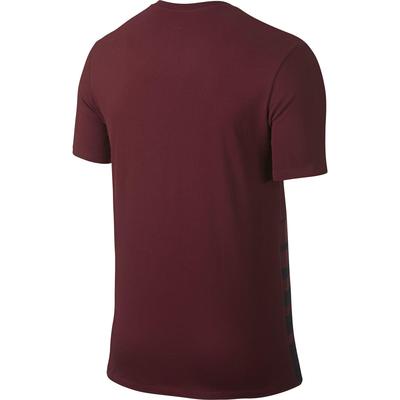 Nike Mens Premier RF V-Neck T-Shirt - Team Red/Obsidian - main image