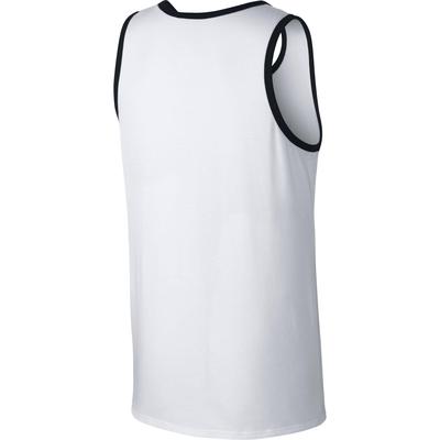 Nike Mens Sportswear Ace Logo Tank Top - White/Black - main image