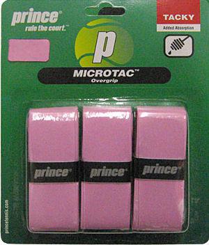 Prince Microtac Overgrips (Pack of 3) - Pink