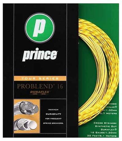 Prince Beast Attack 16 Hybrid Tennis Strings Sets (Green/Black) - main image