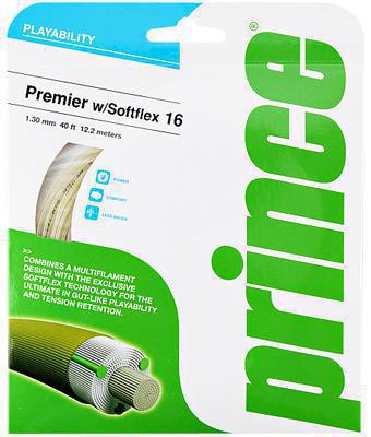 Prince Premier with Softflex Tennis String Set - Natural - main image
