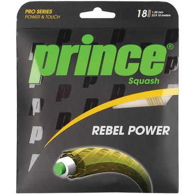 Prince Rebel Power 18 Squash String Set - Gold - main image