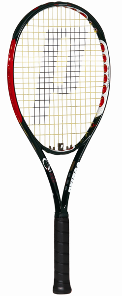 prince red tennis racket