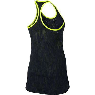 Nike Womens Dry Slam Dress - Black/Volt - main image