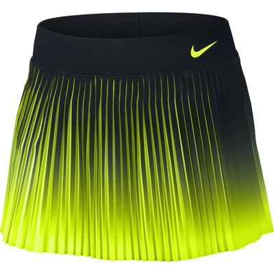 Nike Womens Flex Victory Skirt - Black/Volt - main image